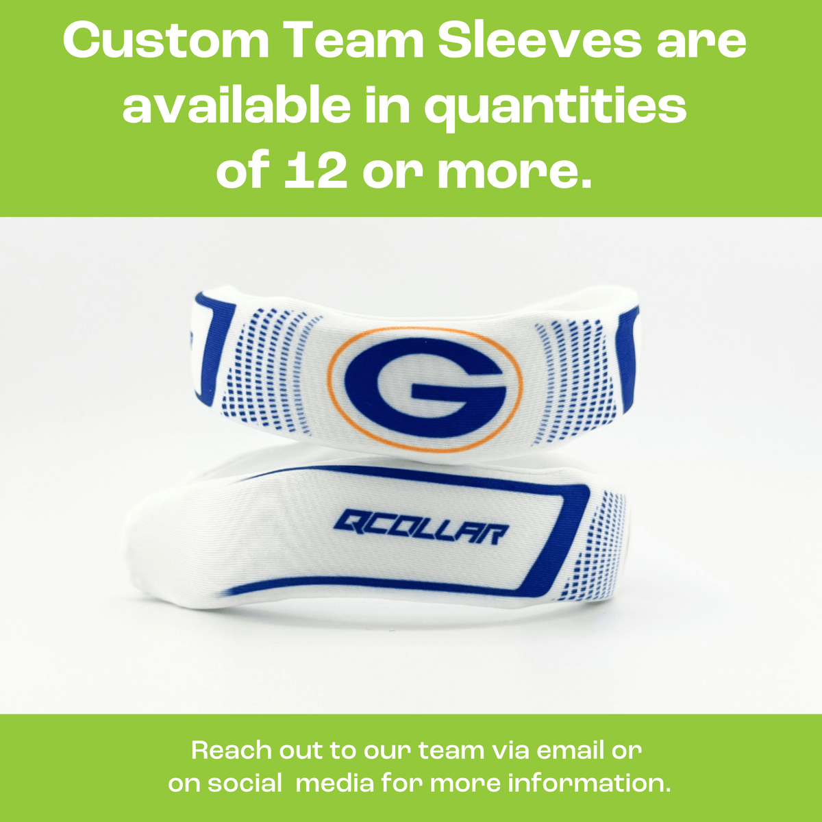 Q-Collar Sleeve | Customize Your Q-Collar With Your Team
